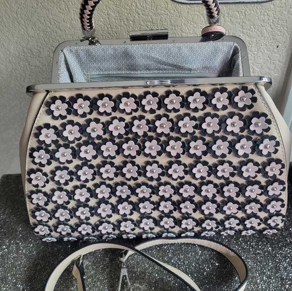 Catherine Malandrino Handbags - Floral Embellished Catherine Malandrino bag